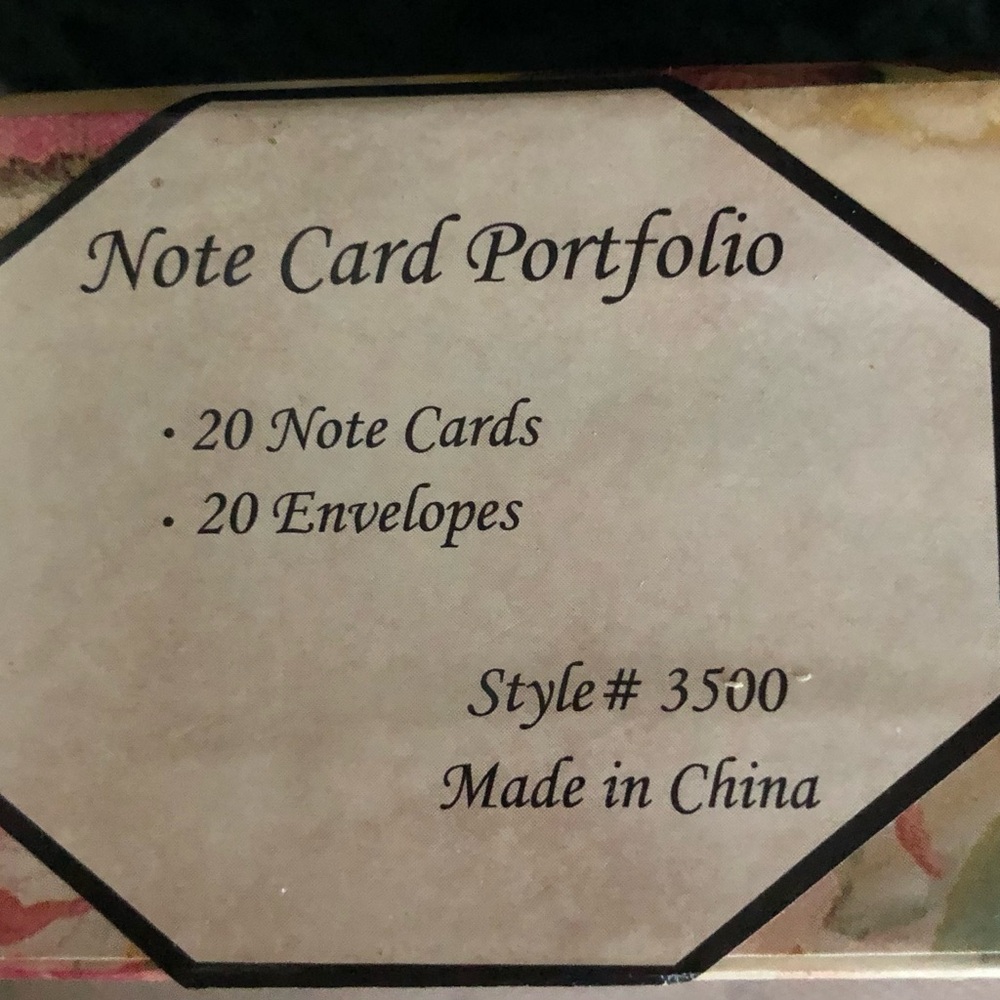 Boxed Note Card Set - Picture 3 of 3